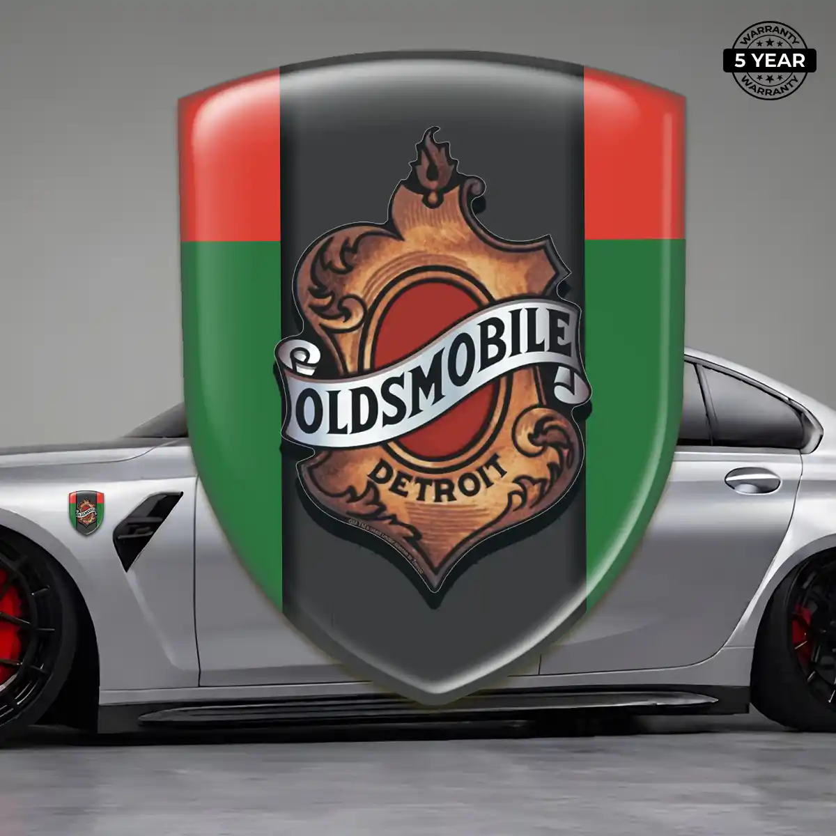 Oldsmobile Domed Emblem Premium Dome