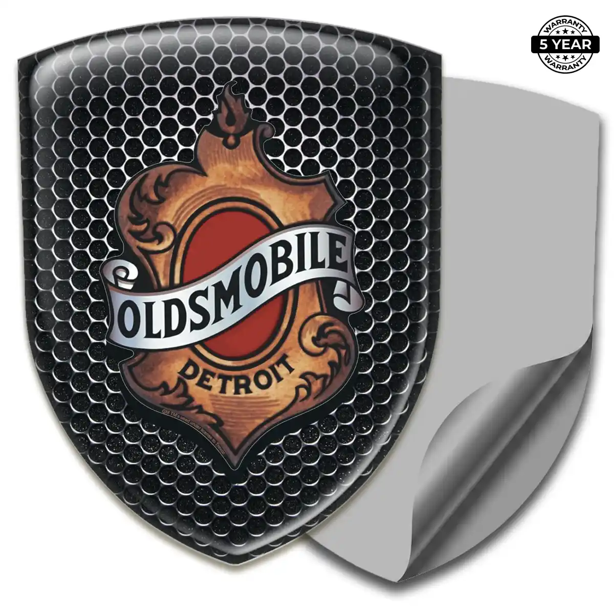 Oldsmobile Domed Emblem Refined Design