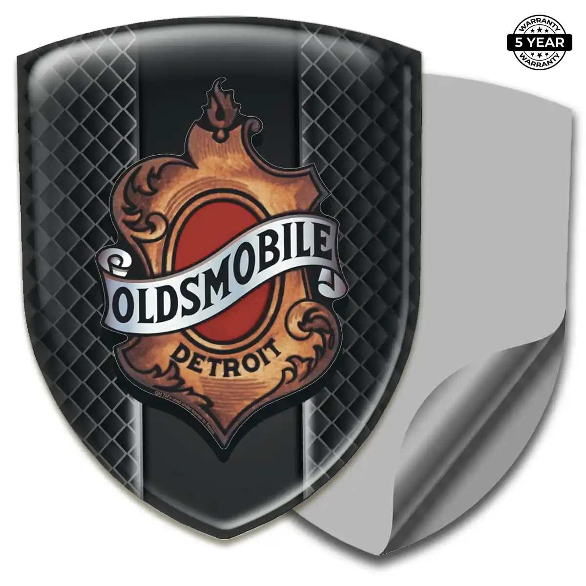 Oldsmobile Domed Emblem Resin Luxe