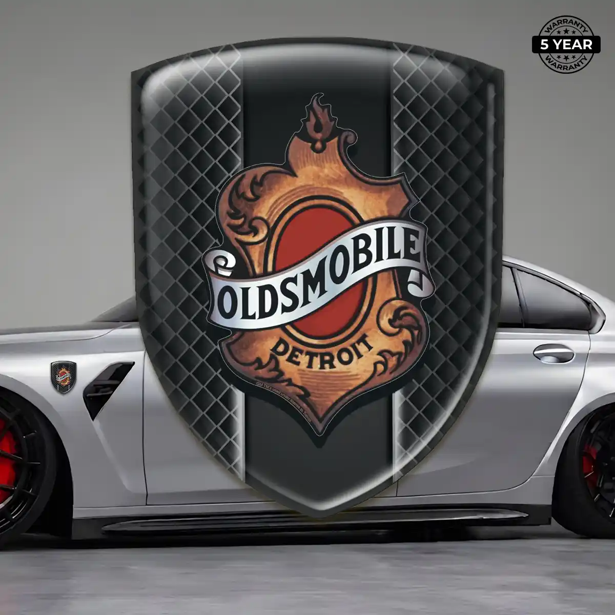Oldsmobile Domed Emblem Resin Luxe