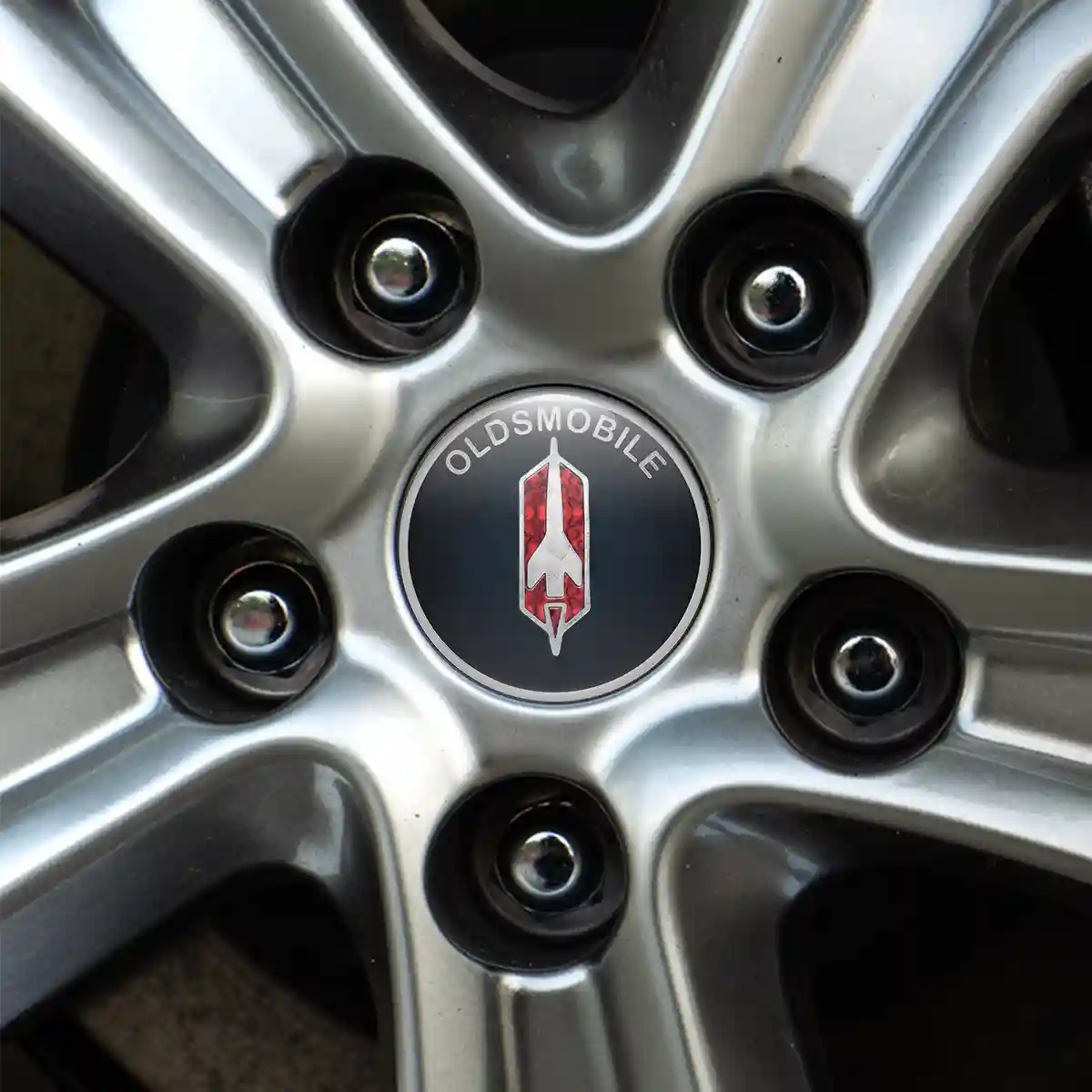 Oldsmobile Domed Emblem Self-Adhesive Sleek Style