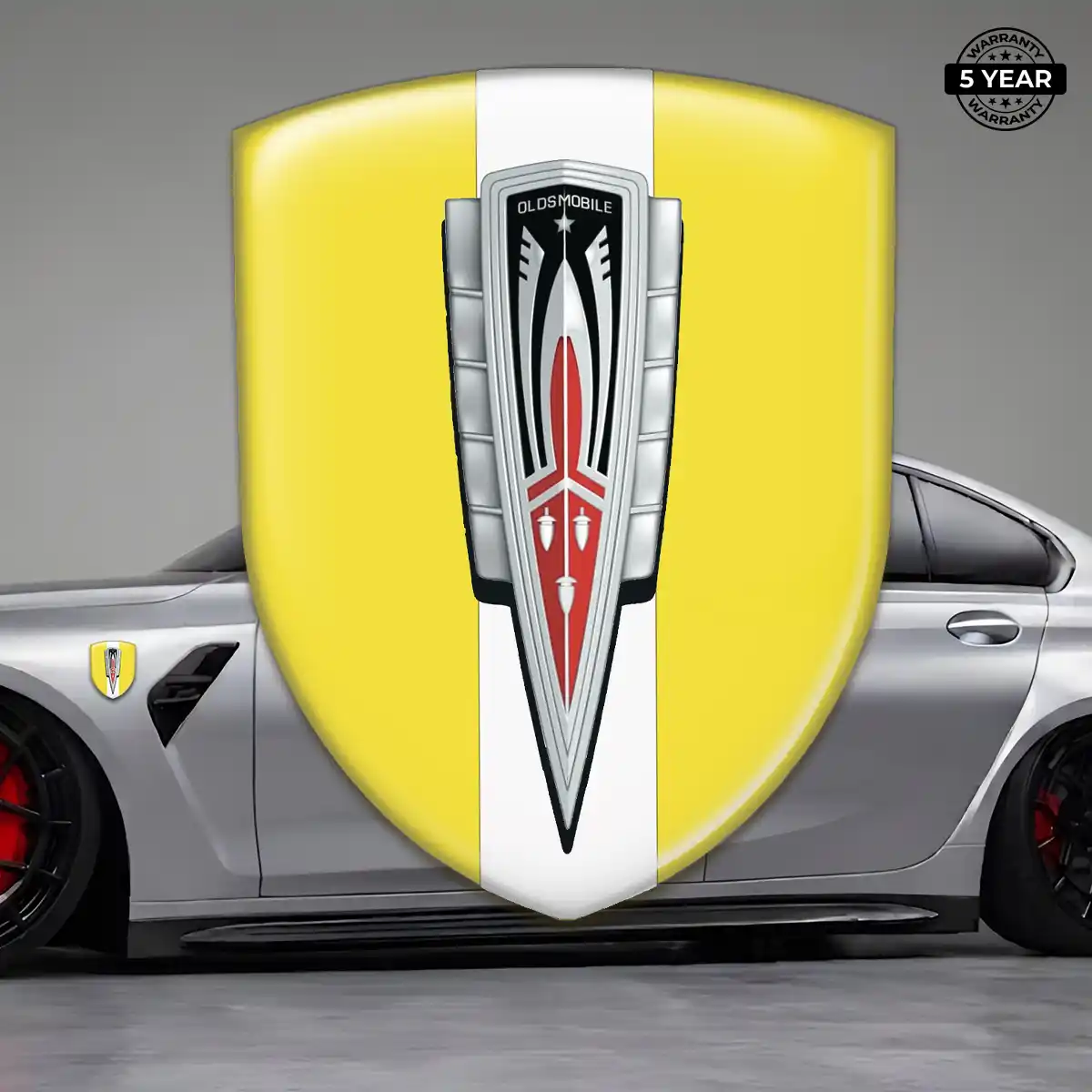 Oldsmobile Domed Logo Decal Elite Edition