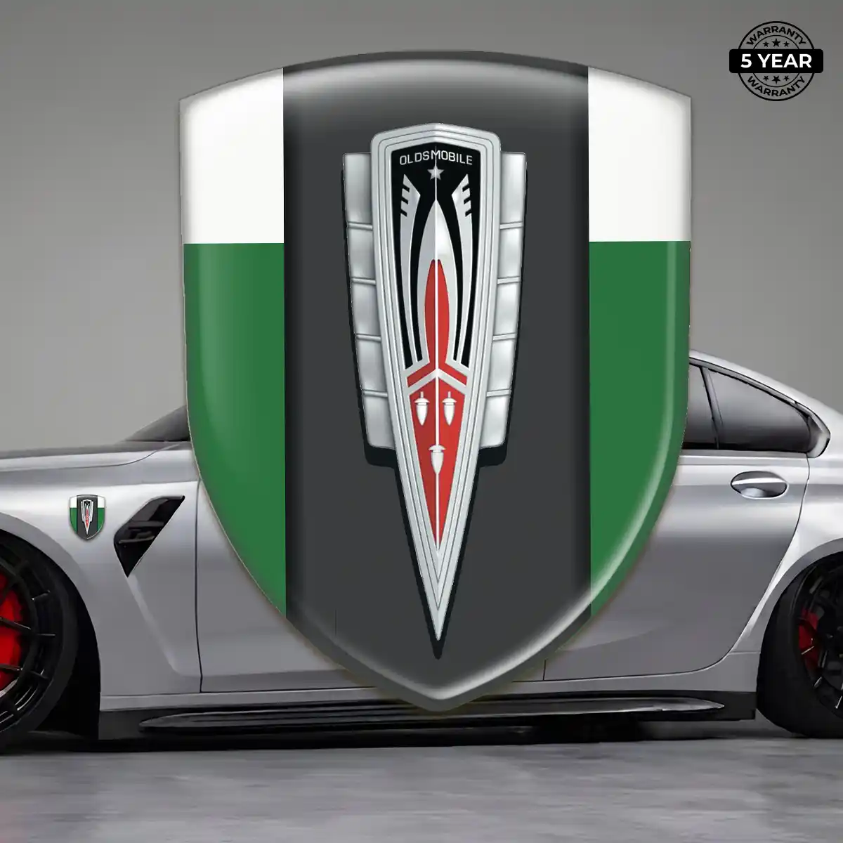 Oldsmobile Domed Logo Decal Exterior Luxe