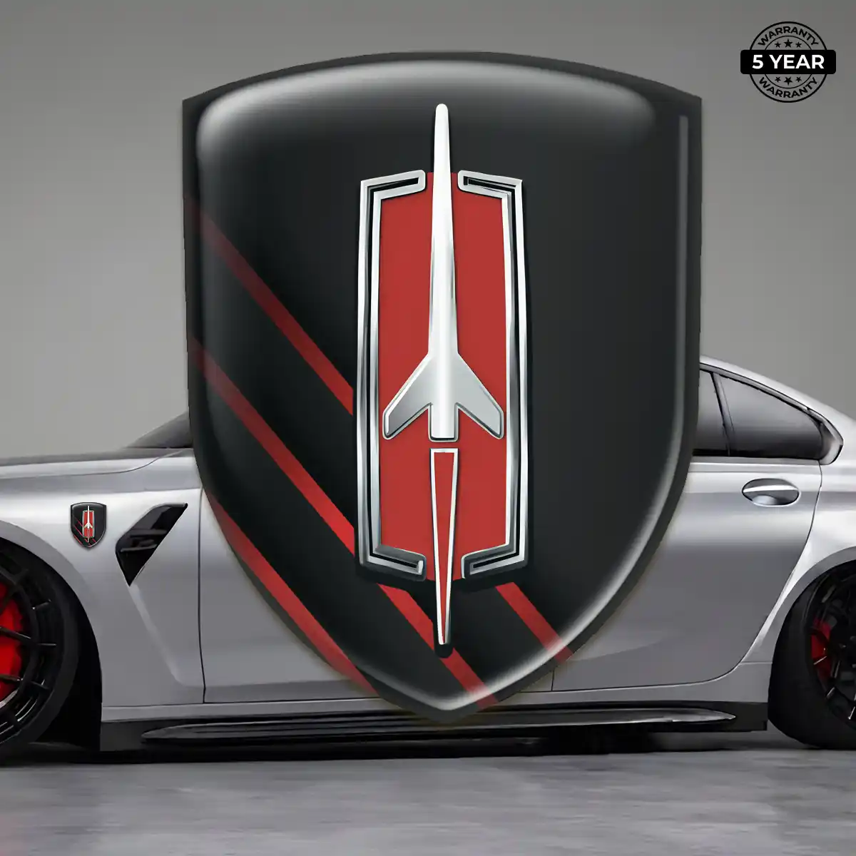 Oldsmobile Domed Logo Decal Interior Luxe