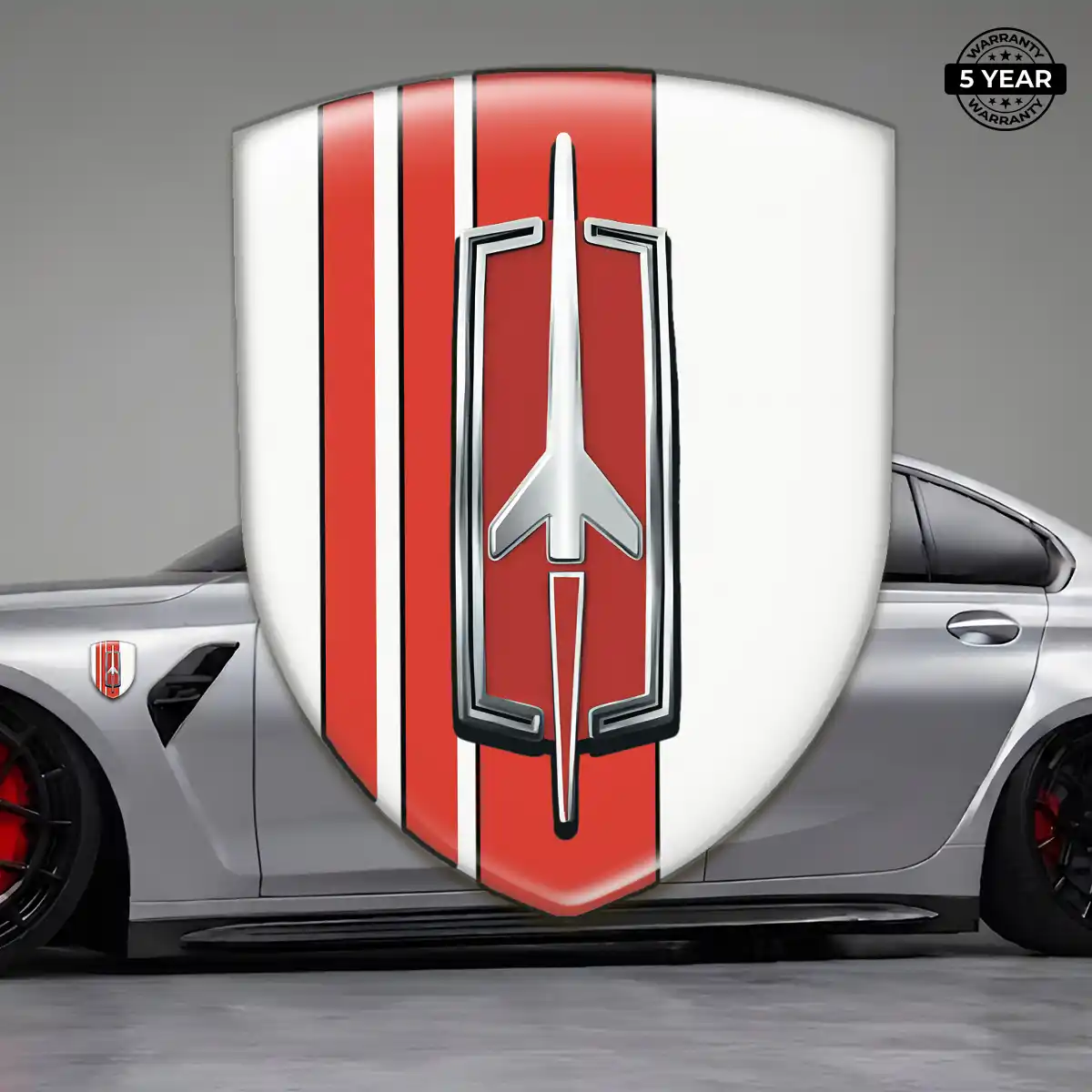 Oldsmobile Domed Logo Decal Premium Dome