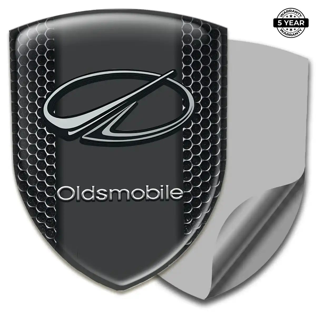 Oldsmobile Domed Logo Sticker Deluxe Edition