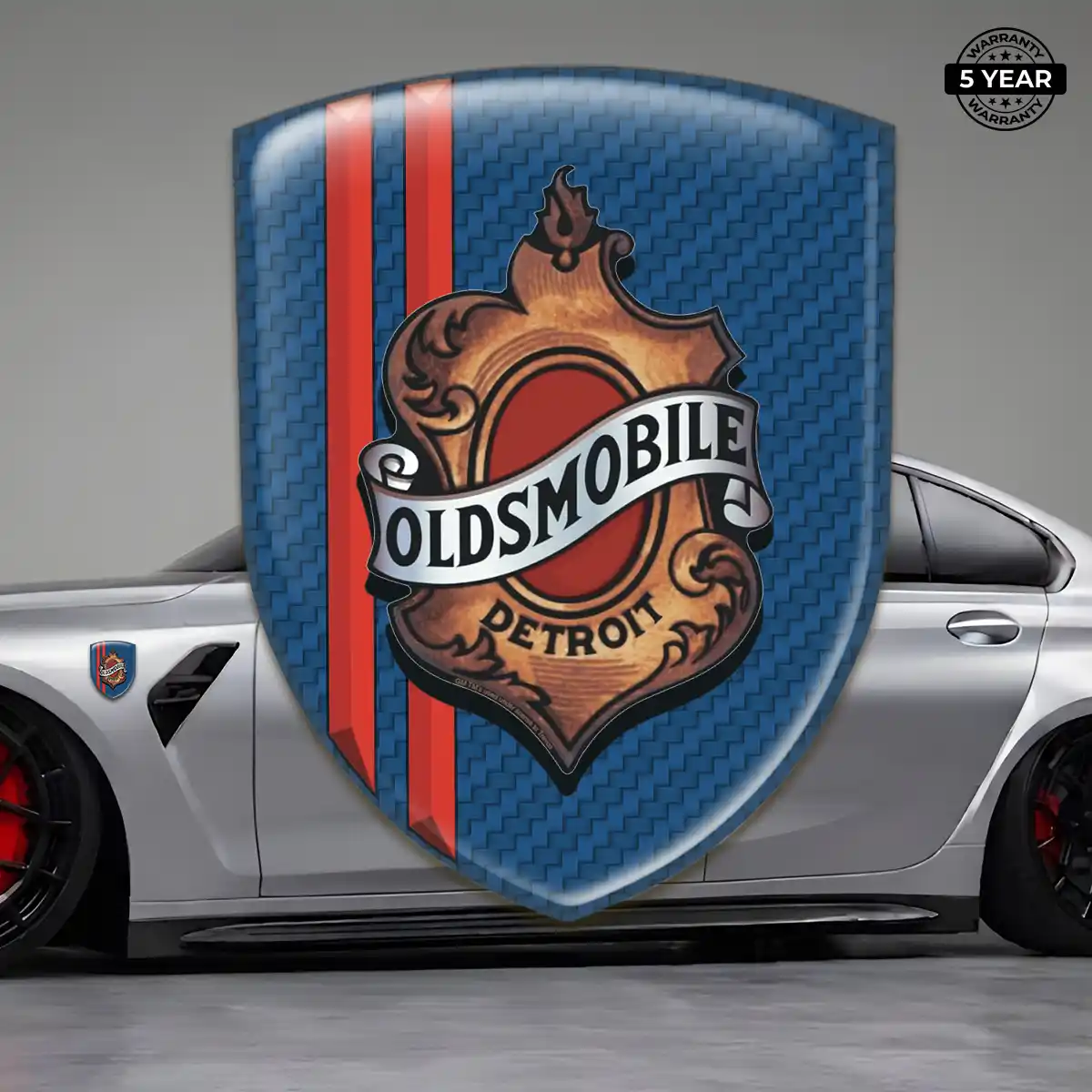 Oldsmobile Domed Logo Sticker Exclusive Series