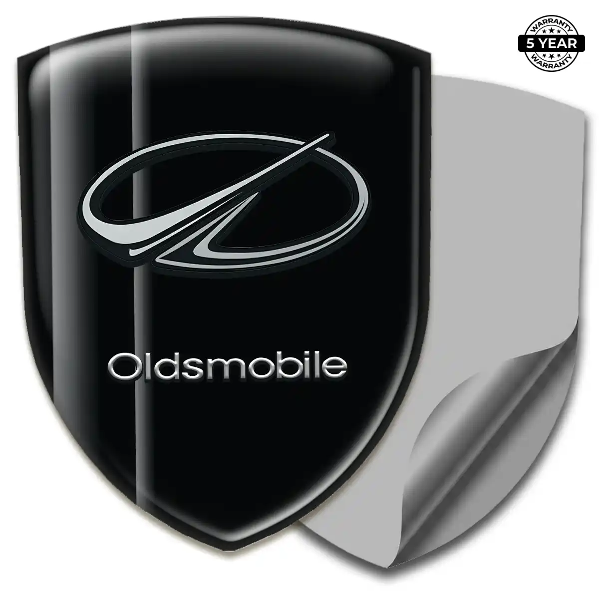 Oldsmobile Domed Logo Sticker Opulent Line