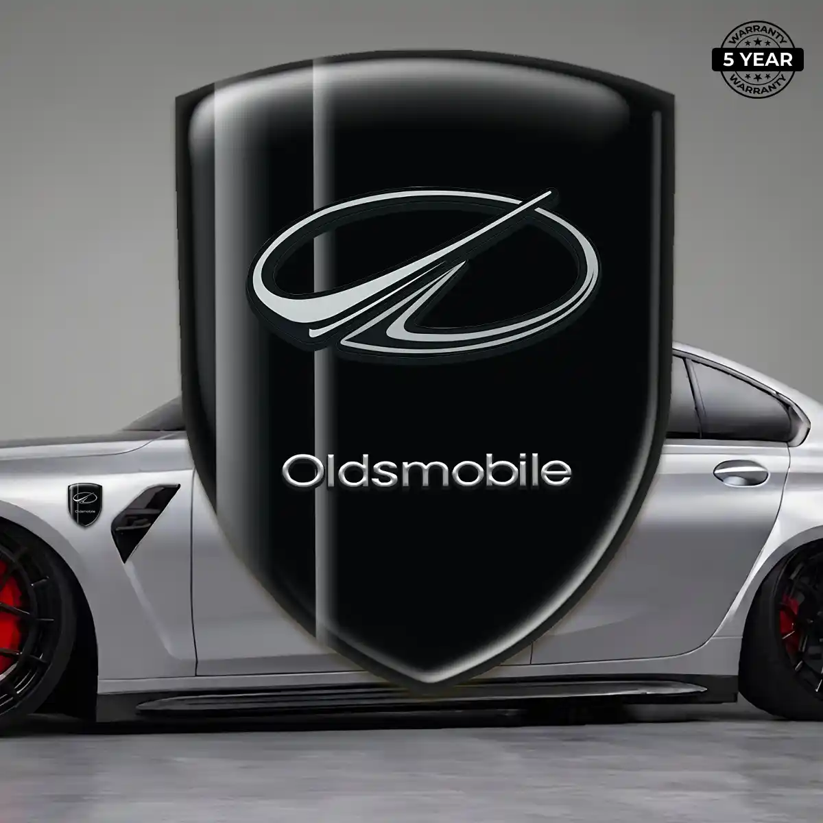 Oldsmobile Domed Logo Sticker Opulent Line