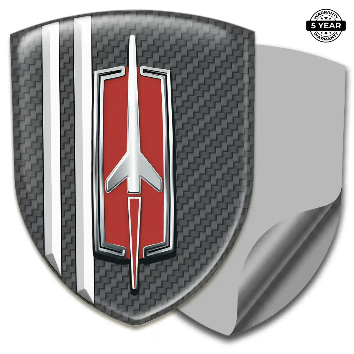 Oldsmobile Domed Logo Sticker Signature Grade