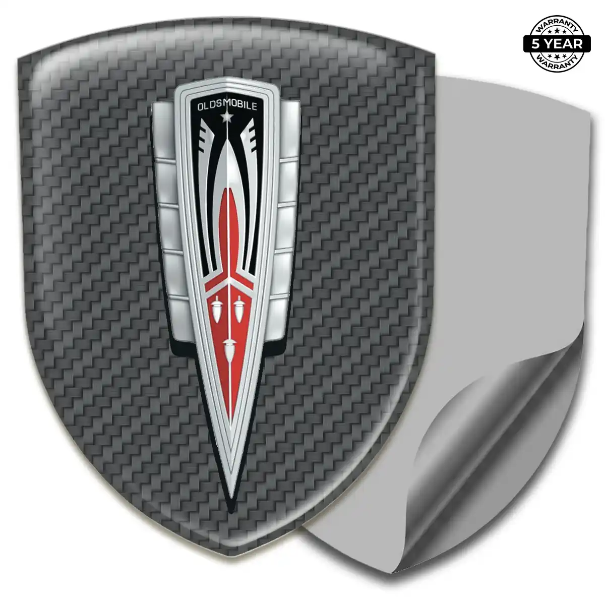 Oldsmobile Domed Logo Sticker Superior Craft