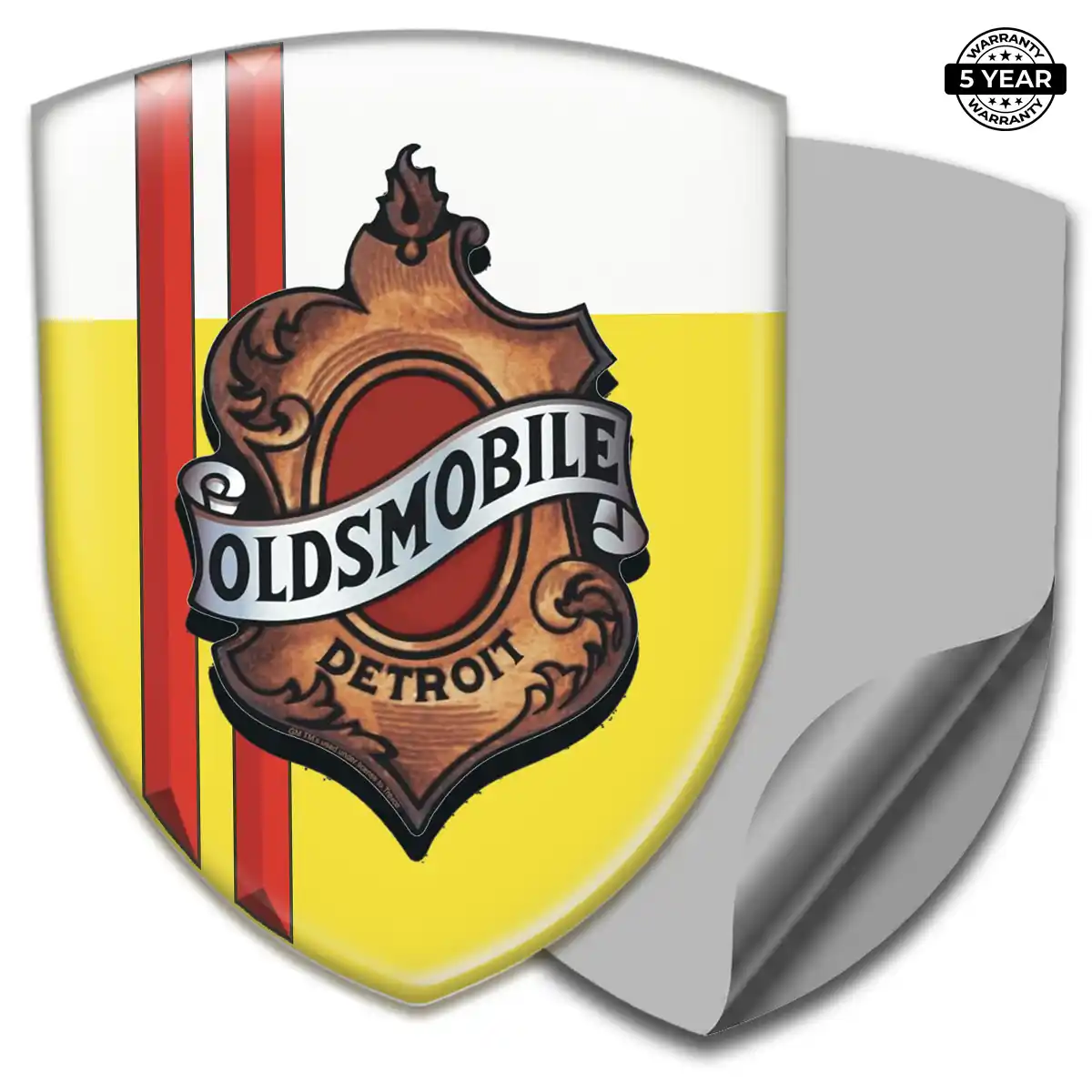 Oldsmobile Emblem Badge Elite Finish