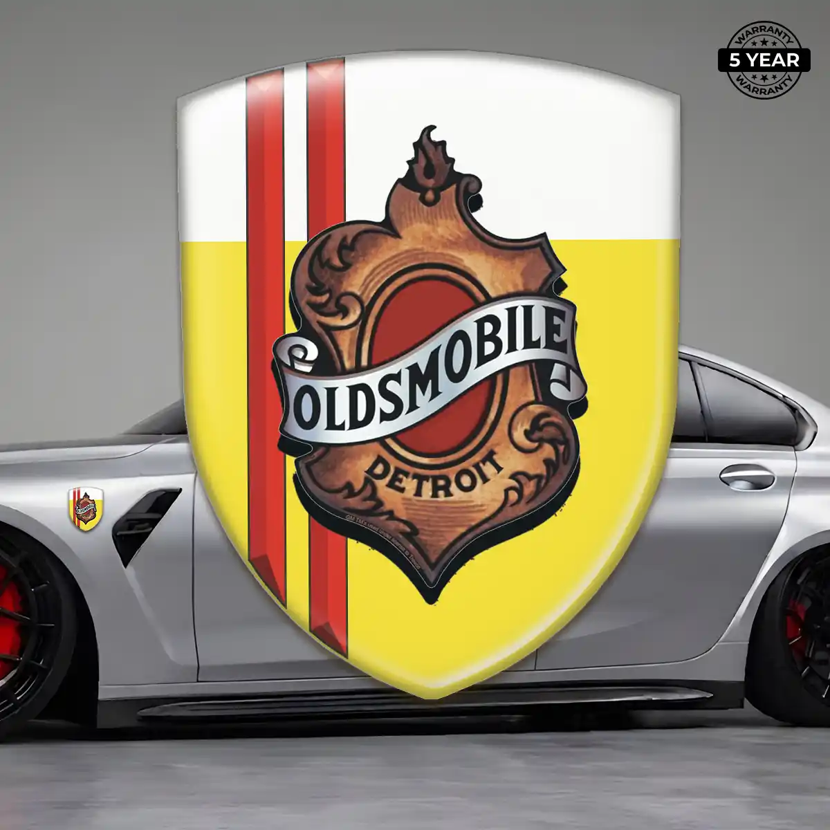 Oldsmobile Emblem Badge Elite Finish