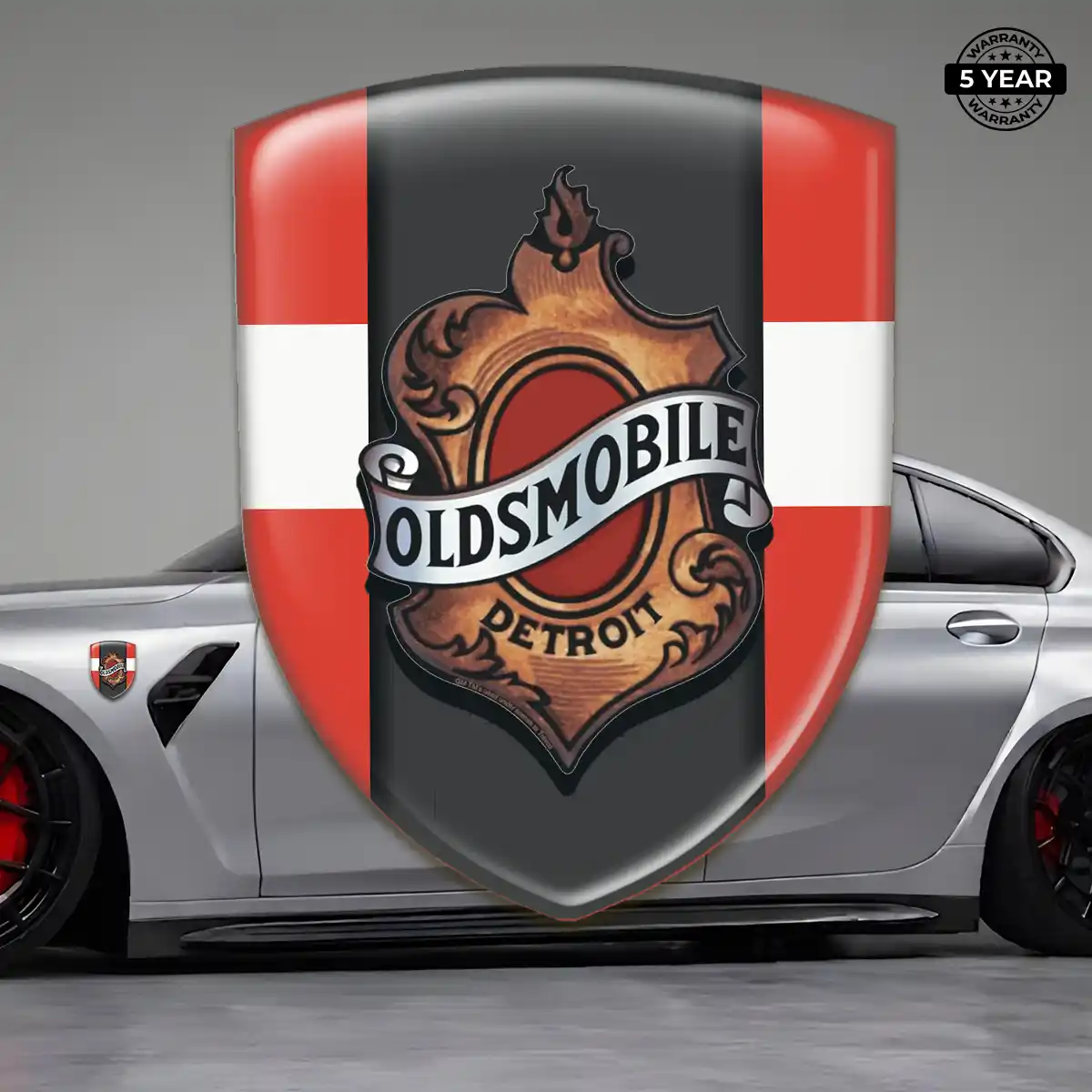 Oldsmobile Emblem Badge Logo Deluxe Edition