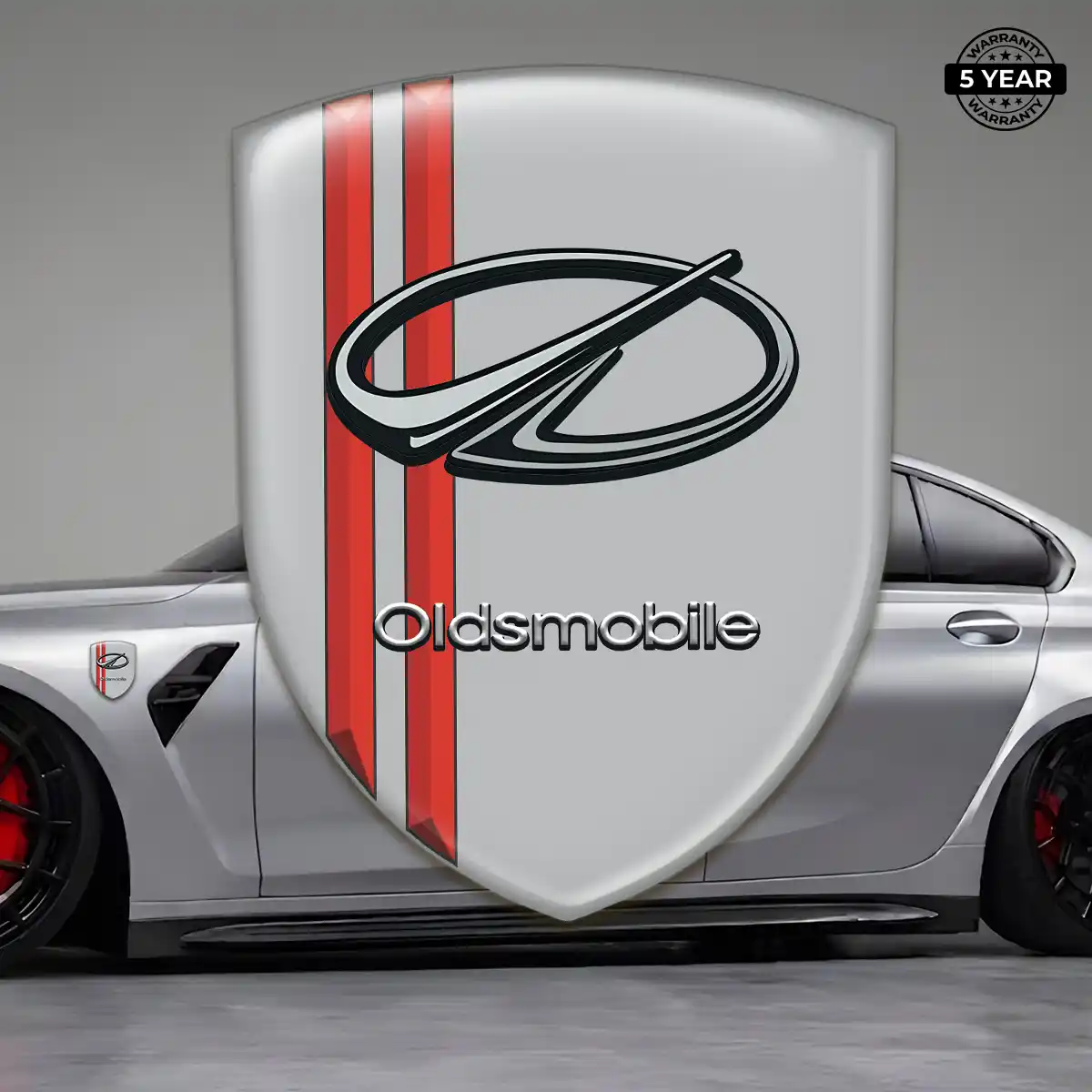 Oldsmobile Emblem Badge Logo Elite Finish