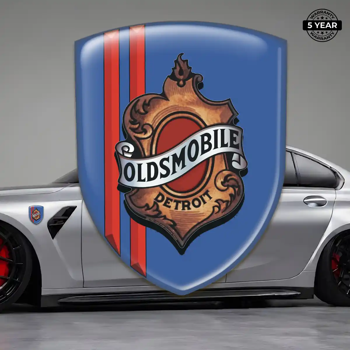 Oldsmobile Emblem Badge Logo Premium Dome