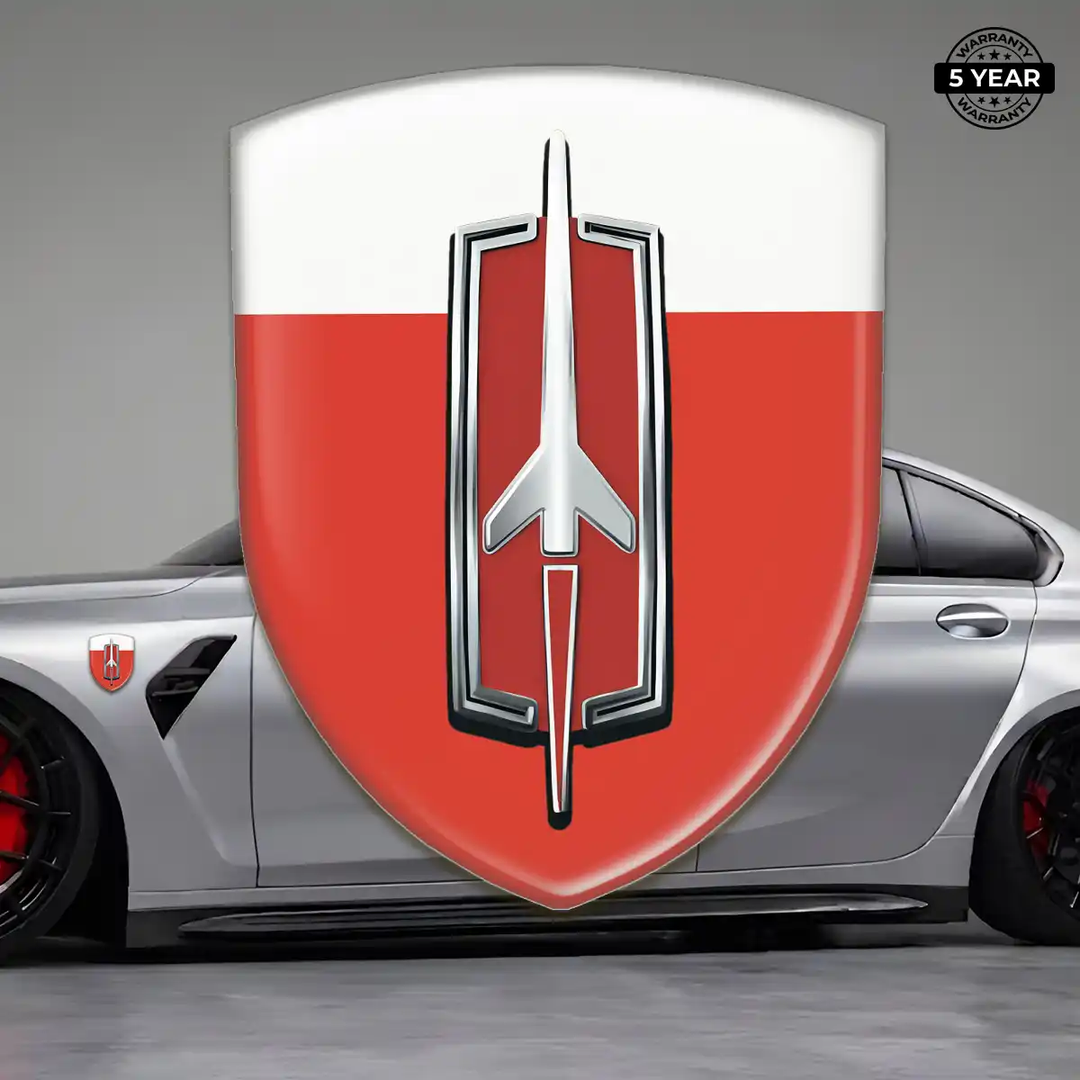 Oldsmobile Emblem Badge Logo Refined Design