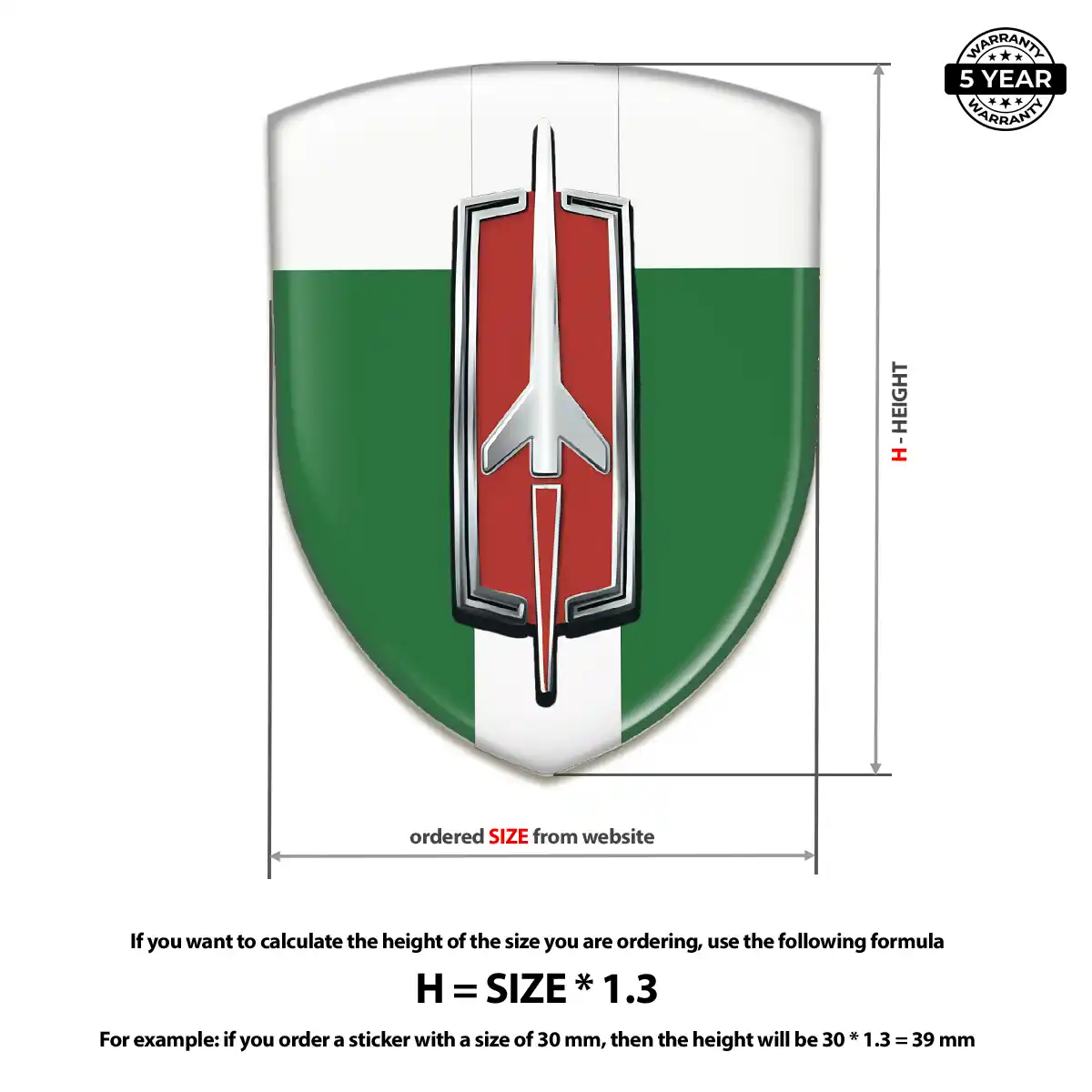 Oldsmobile Emblem Badge Outer Style