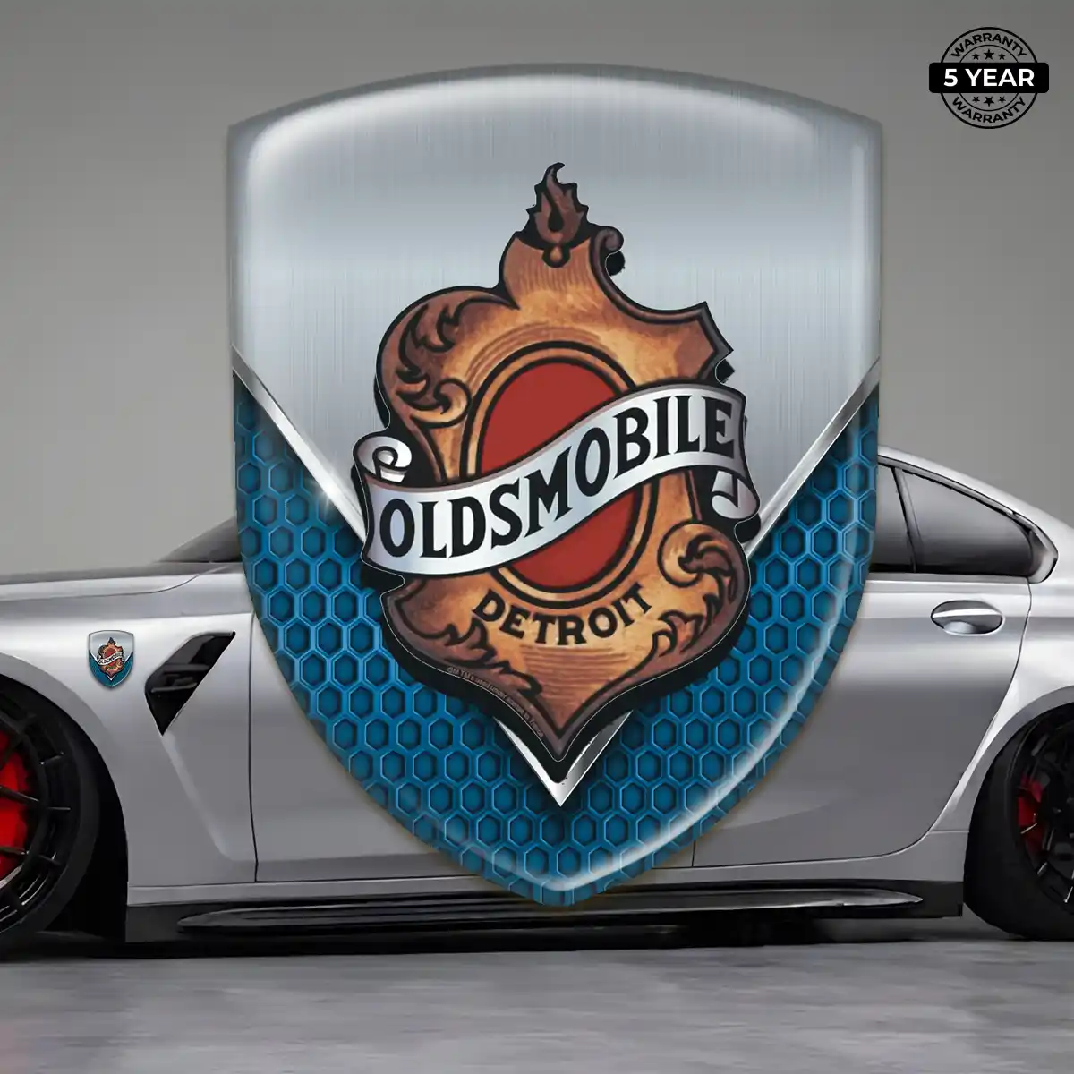 Oldsmobile Emblem Badge Premium Dome