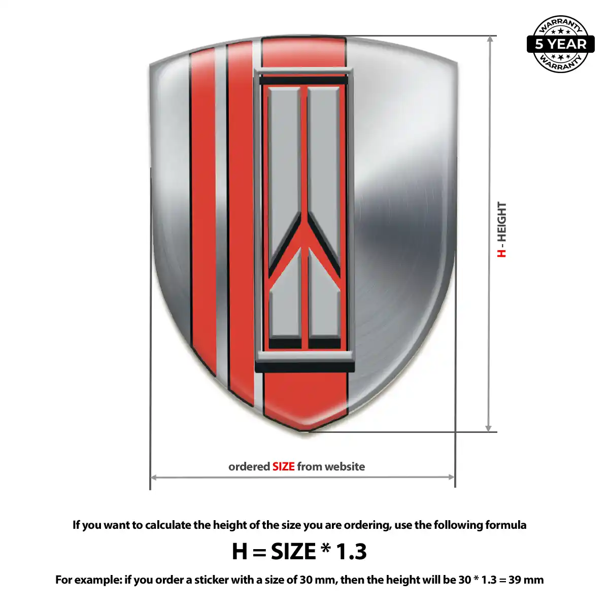 Oldsmobile Emblem Badge Prestige Line