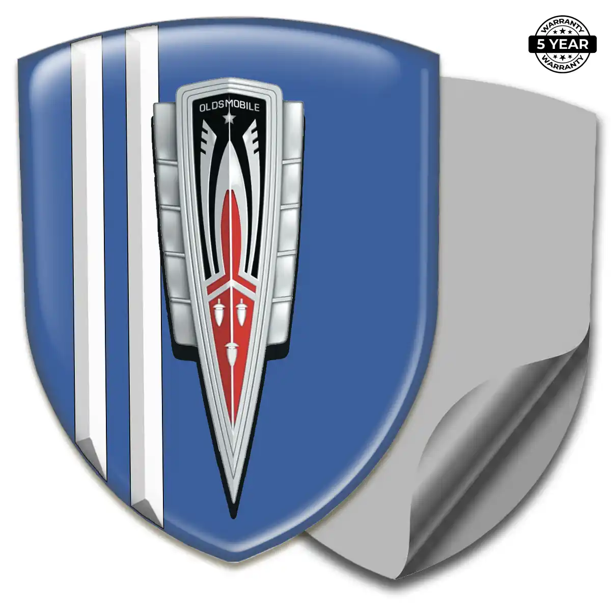 Oldsmobile Emblem Badge Refined Design