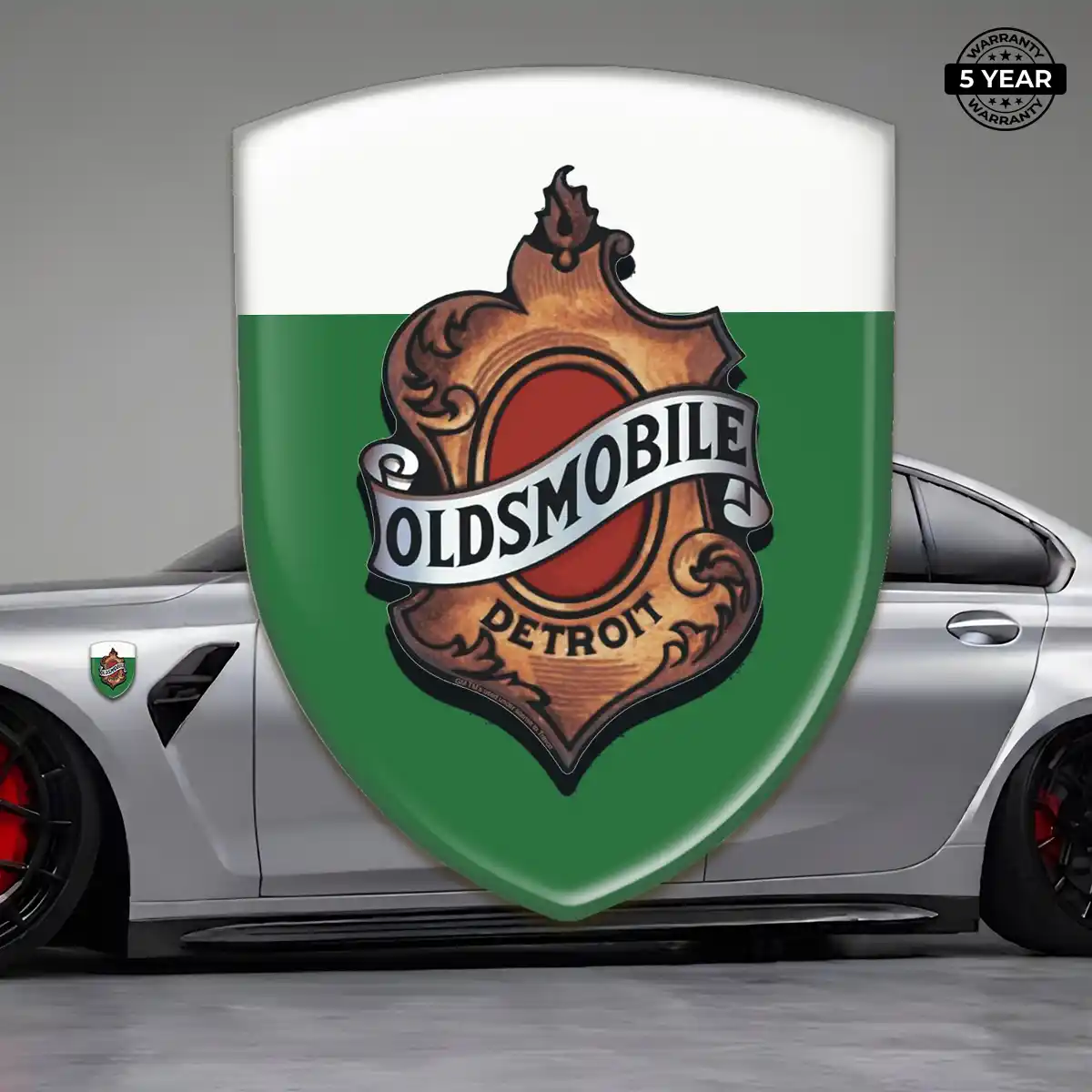 Oldsmobile Emblem Crest Cabin Style