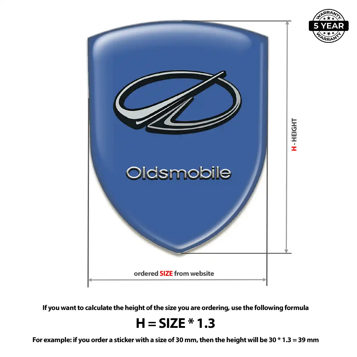 Oldsmobile Emblem Crest Elite Edition