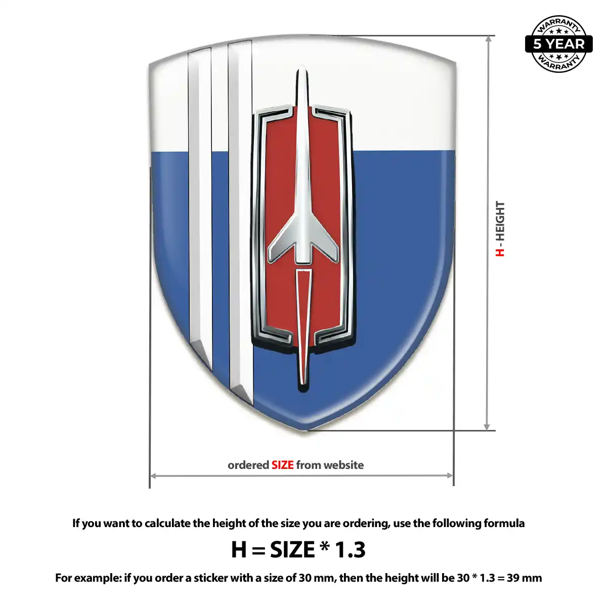 Oldsmobile Emblem Crest Refined Design