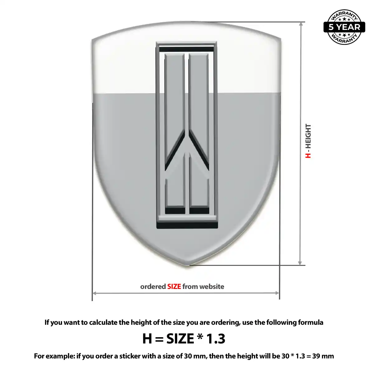 Oldsmobile Emblem Crest Resin Luxe