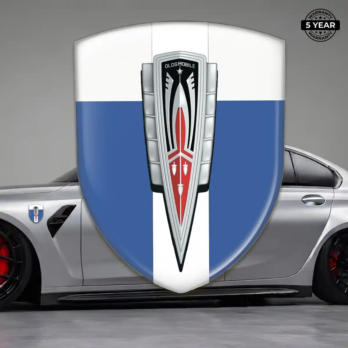 Oldsmobile Emblem Domed Badge Exterior Luxe