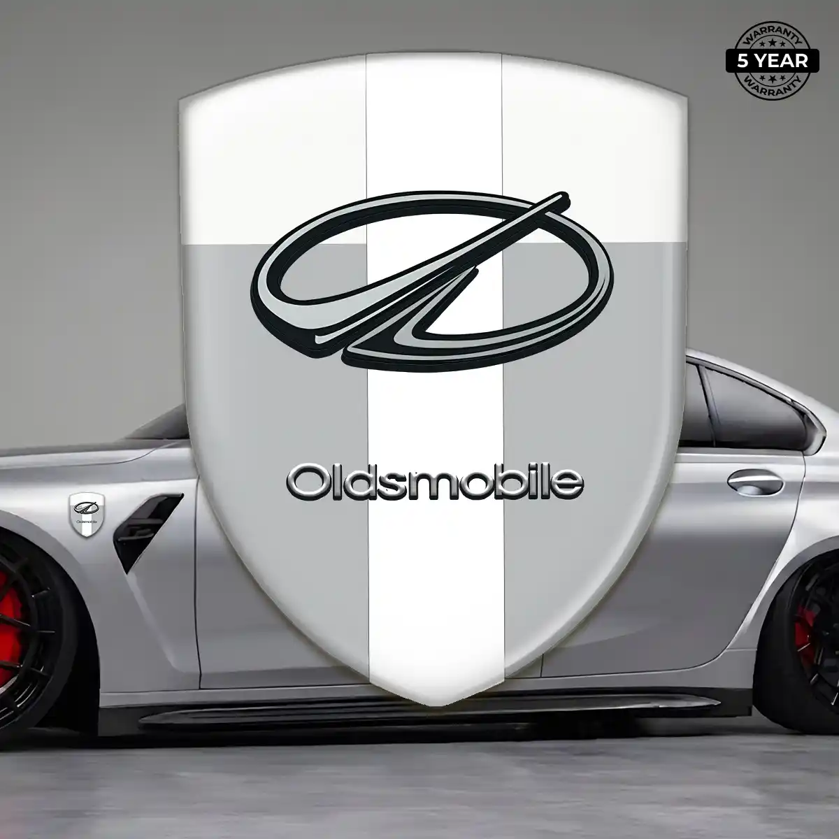 Oldsmobile Emblem Domed Badge Interior Elegance