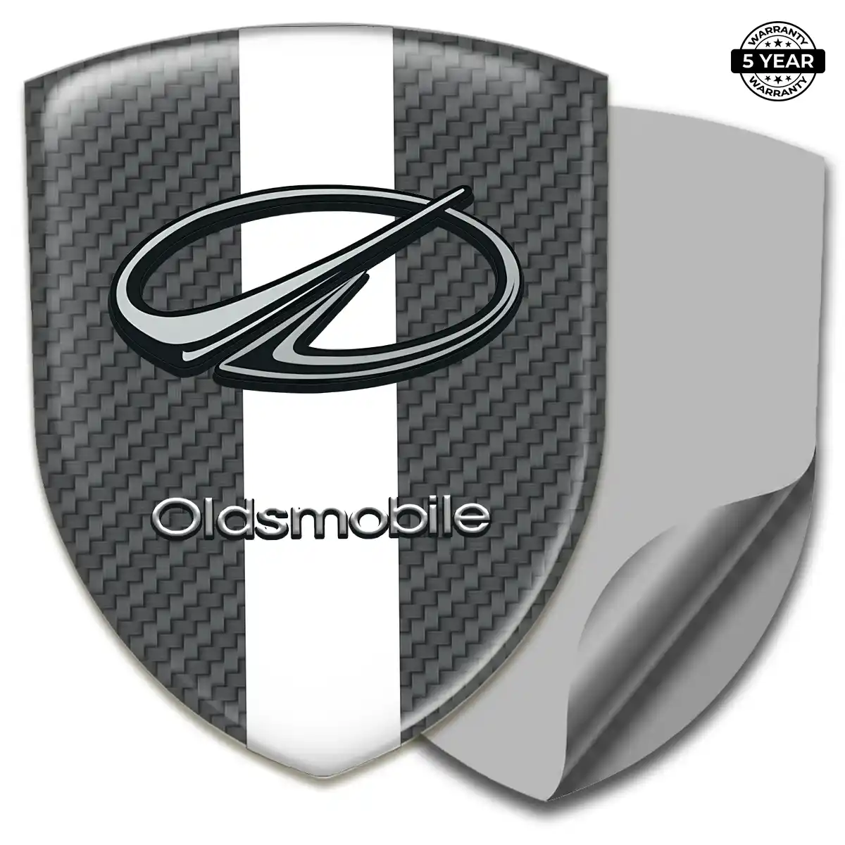 Oldsmobile Emblem Domed Badge Noble Edition