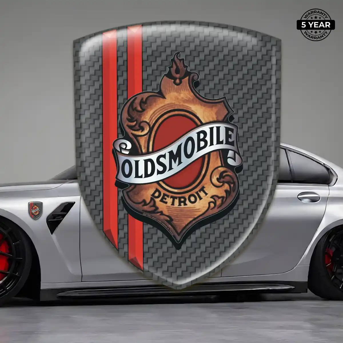 Oldsmobile Emblem Domed Badge Opulent Line