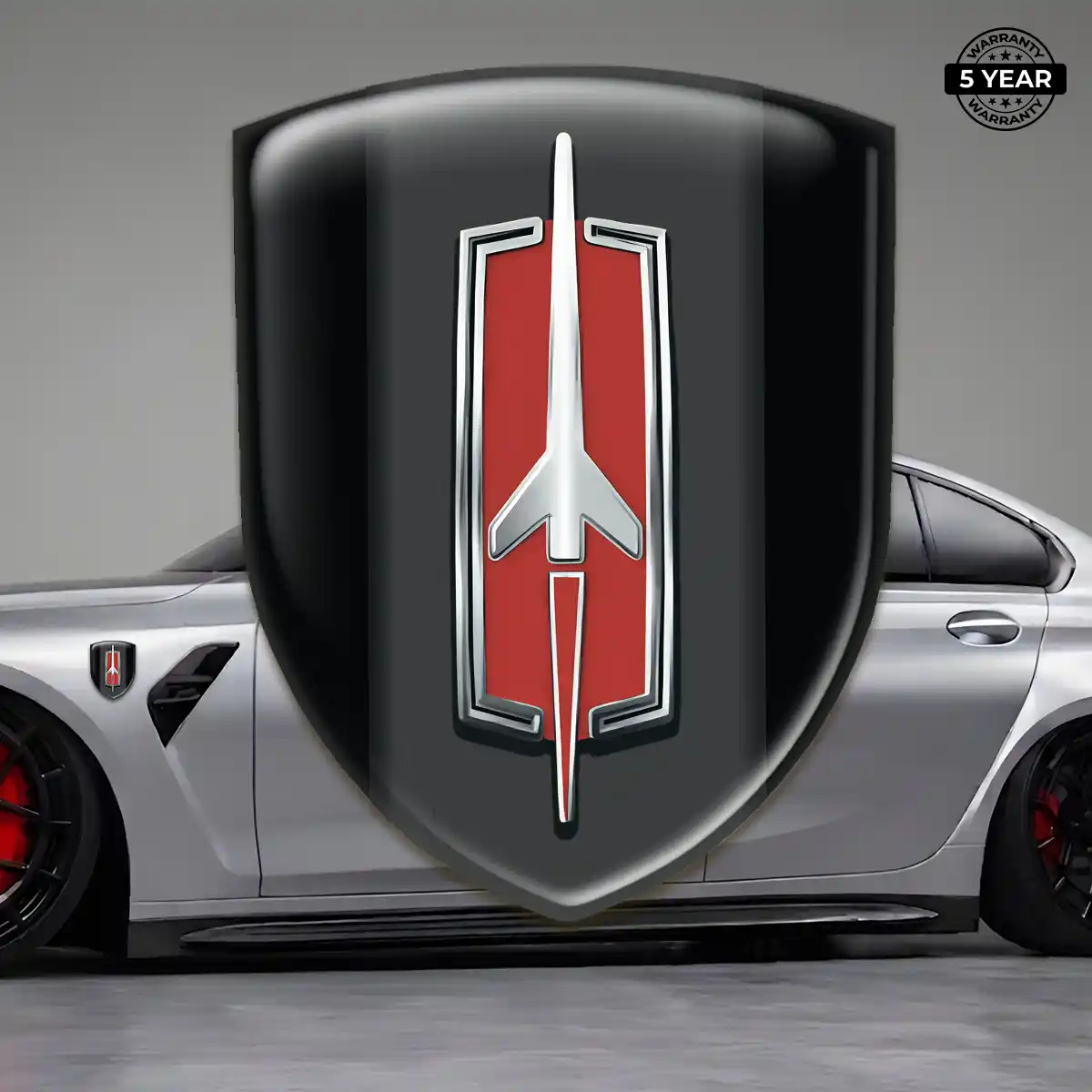 Oldsmobile Emblem Domed Badge Refined Design