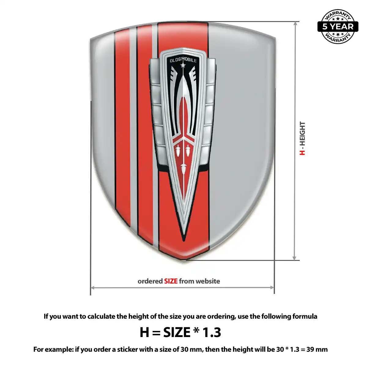 Oldsmobile Emblem Exterior Luxe