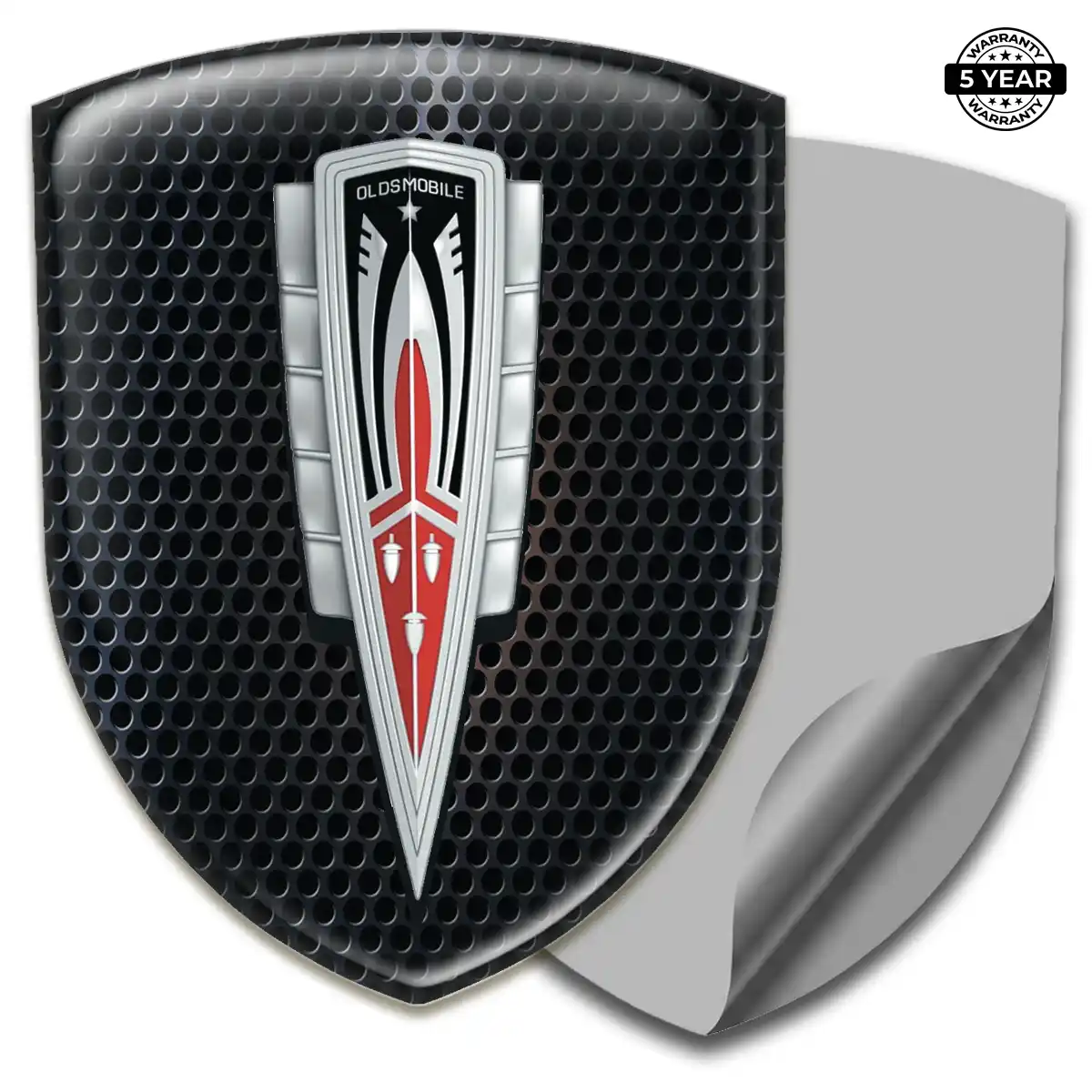 Oldsmobile Emblem Logo Badge Elite Finish