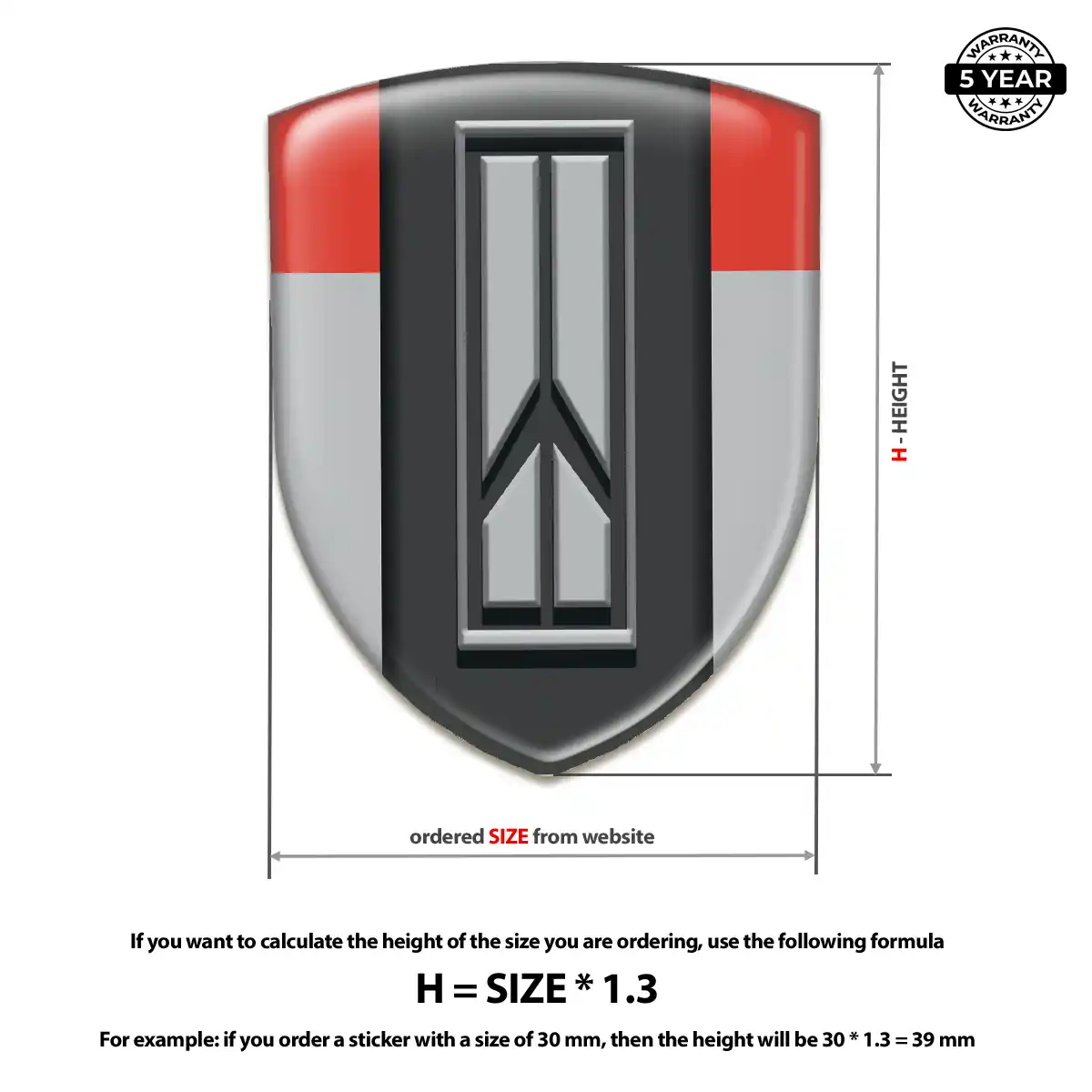Oldsmobile Emblem Logo Badge Noble Edition
