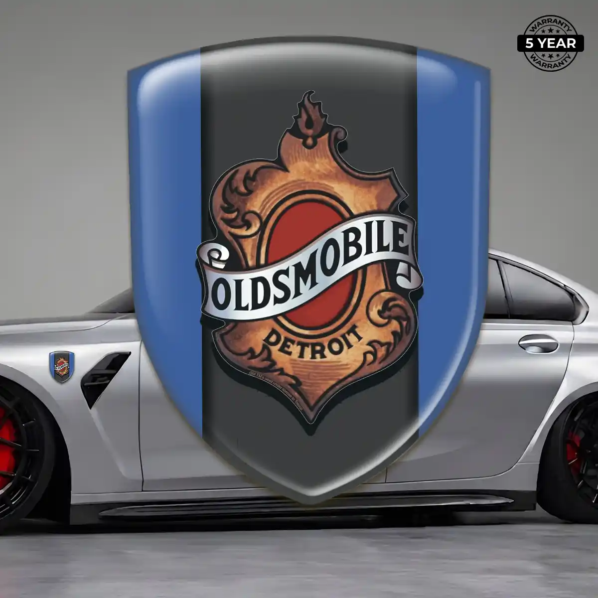Oldsmobile Emblem Logo Badge Opulent Line