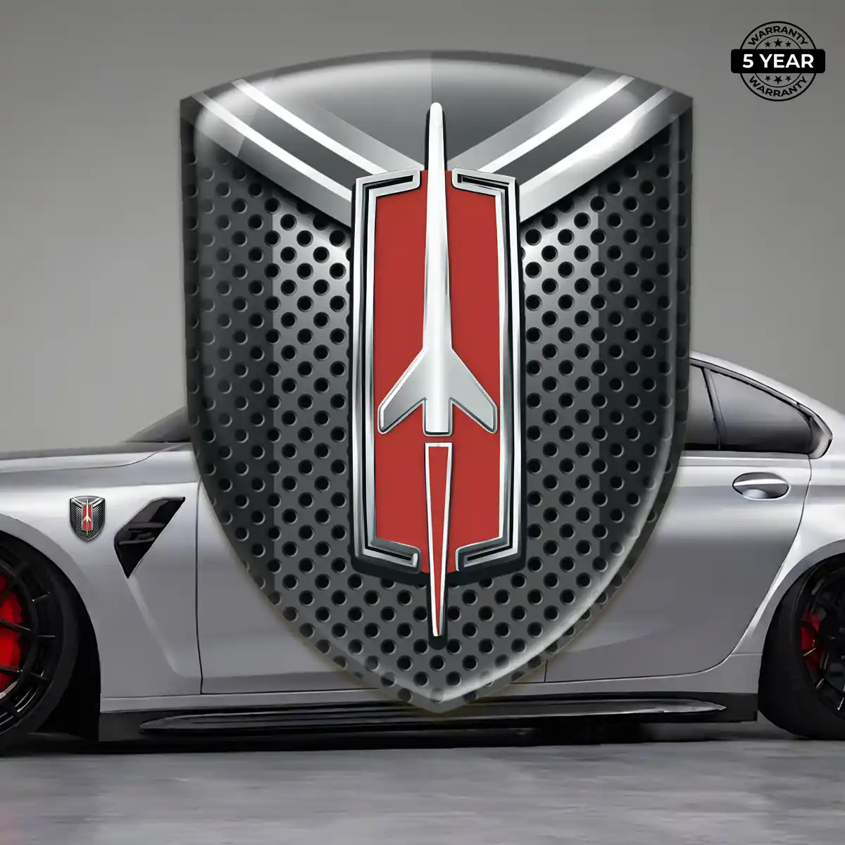 Oldsmobile Emblem Logo Badge Outer Style