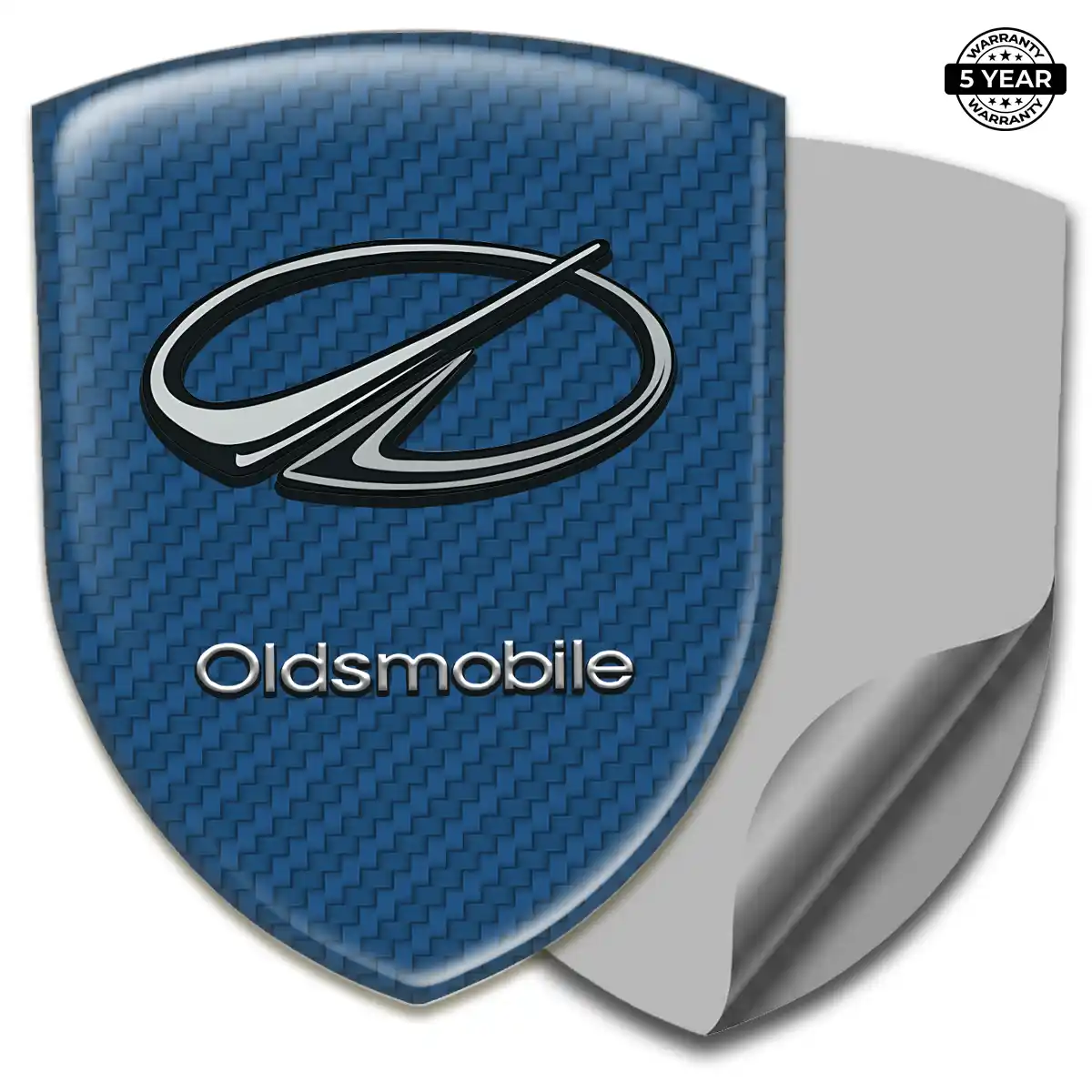 Oldsmobile Emblem Logo Badge Premium Dome