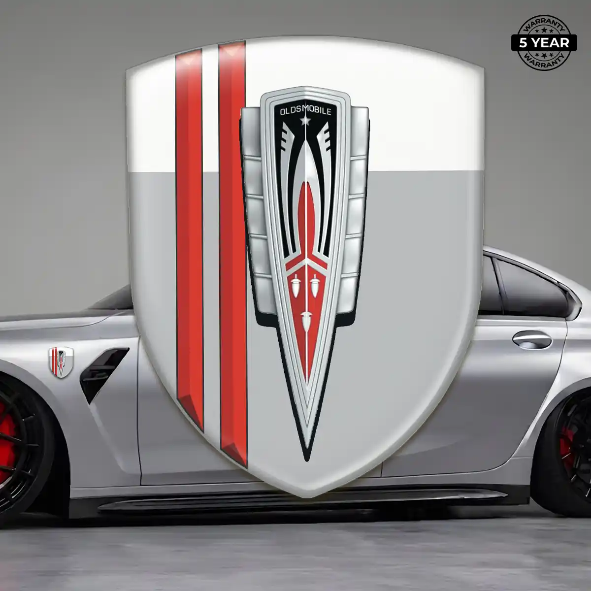 Oldsmobile Emblem Logo Badge Resin Luxe
