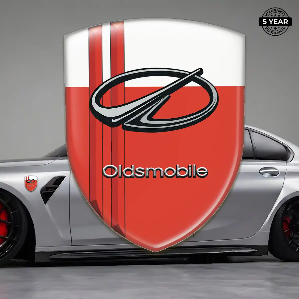 Oldsmobile Emblem Logo Badge Sleek Style