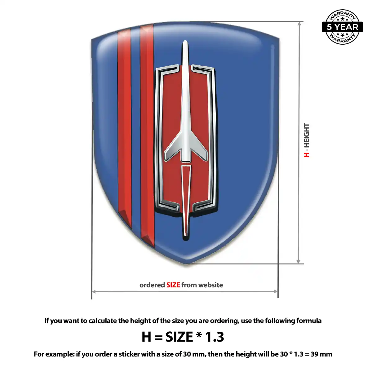Oldsmobile Emblem Logo Badge Superior Craft