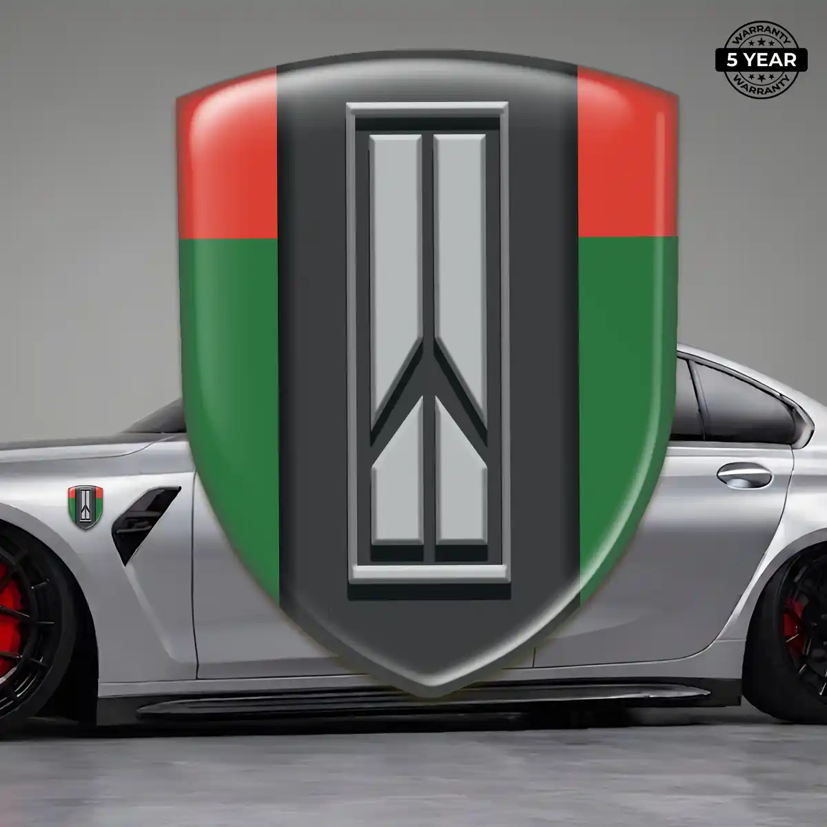 Oldsmobile Emblem Logo Cabin Style