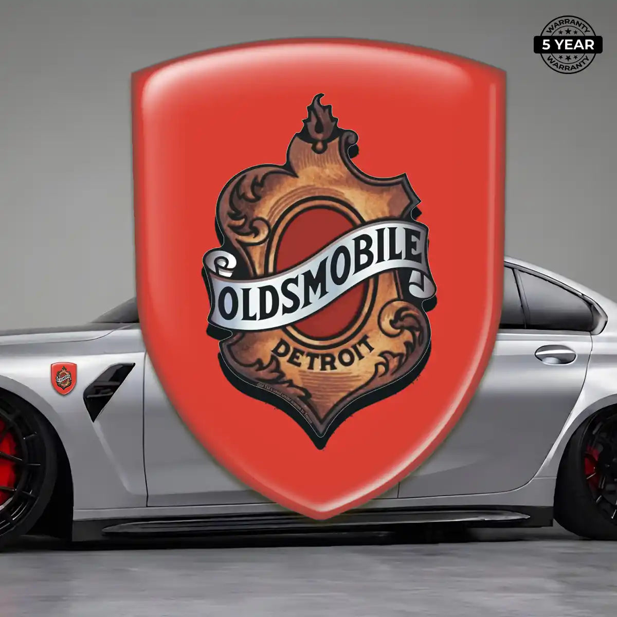 Oldsmobile Emblem Logo Elite Finish