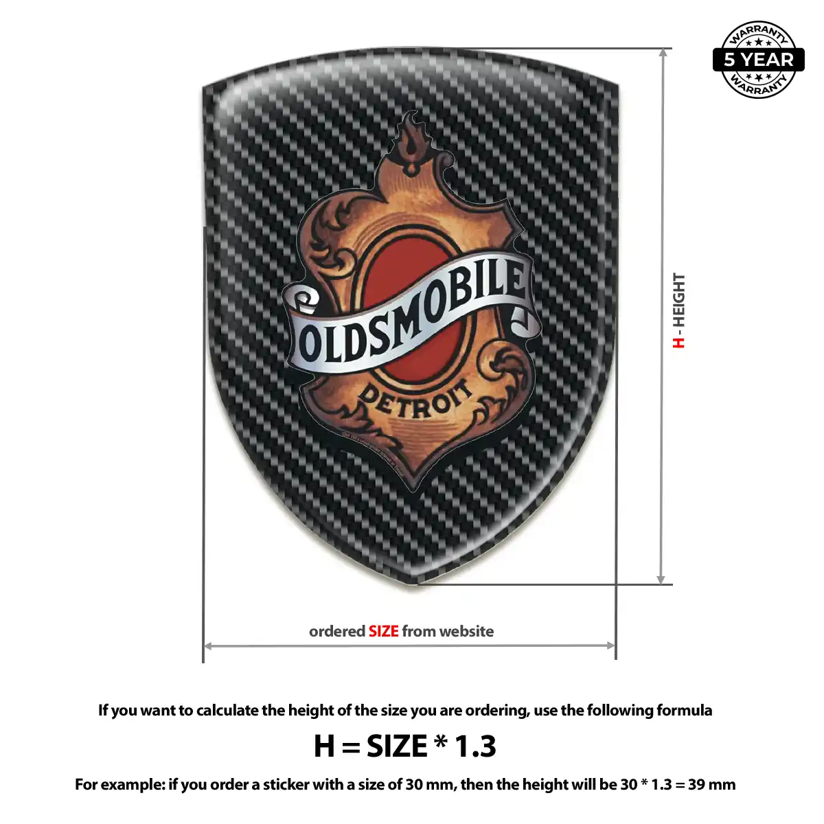Oldsmobile Emblem Logo Exclusive Series