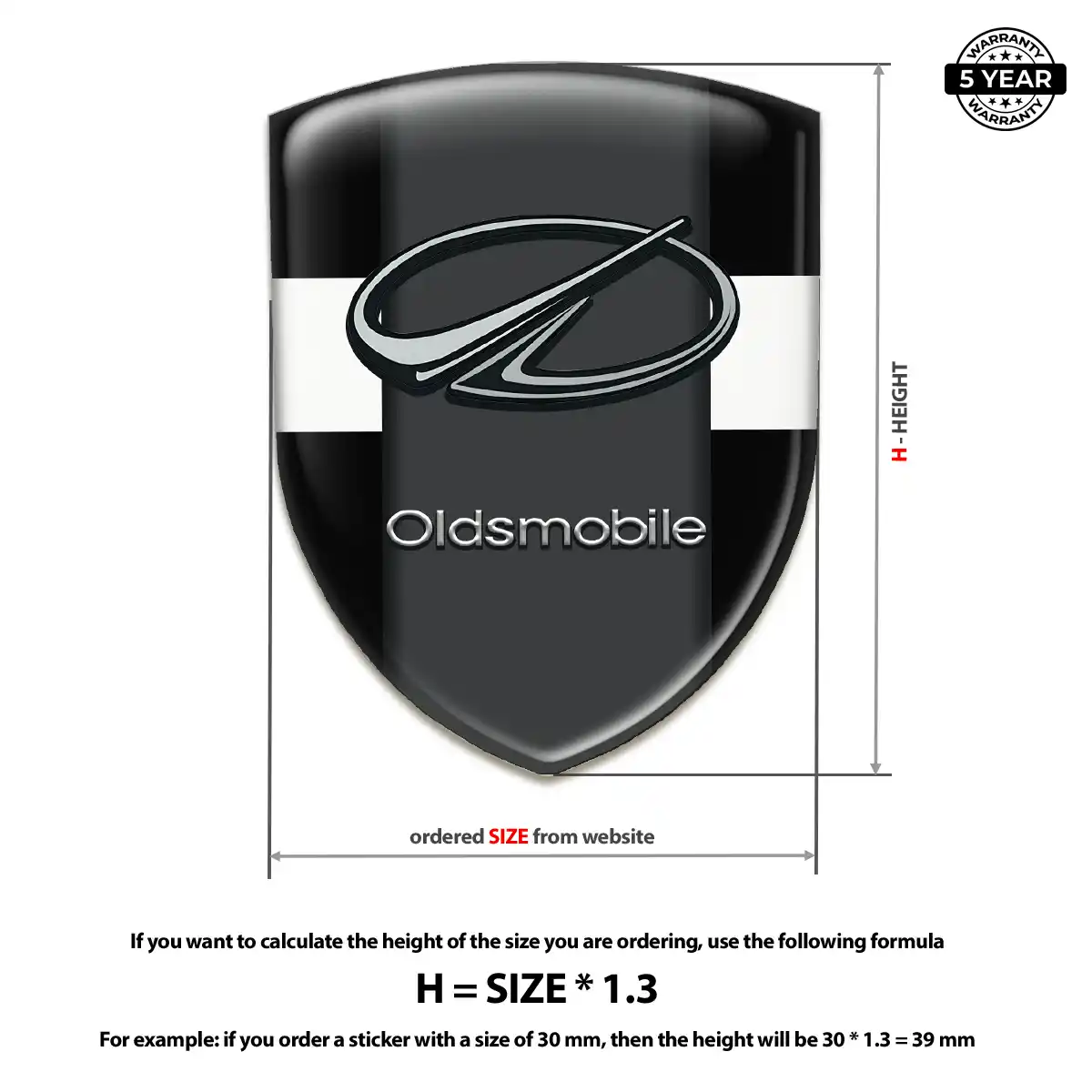 Oldsmobile Emblem Logo Noble Edition