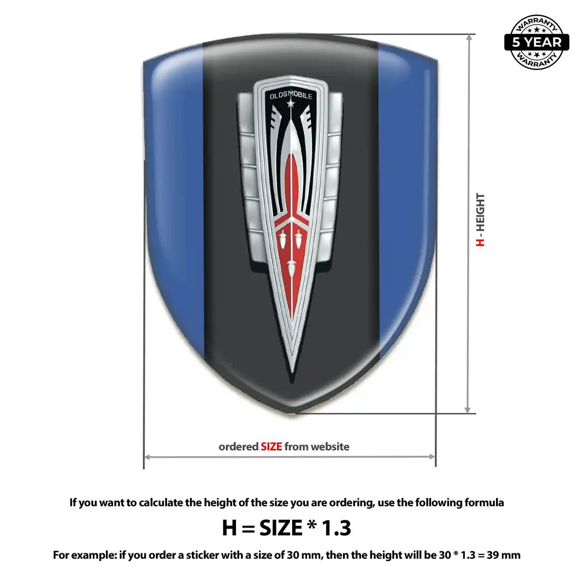 Oldsmobile Emblem Logo Refined Design