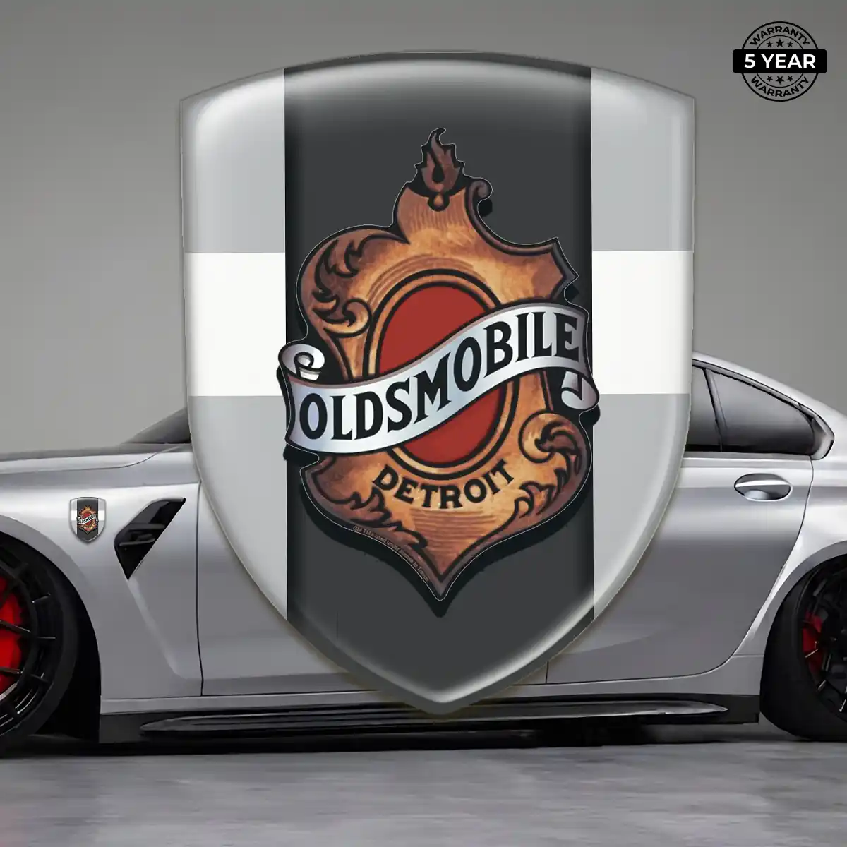 Oldsmobile Emblem Logo Resin Luxe