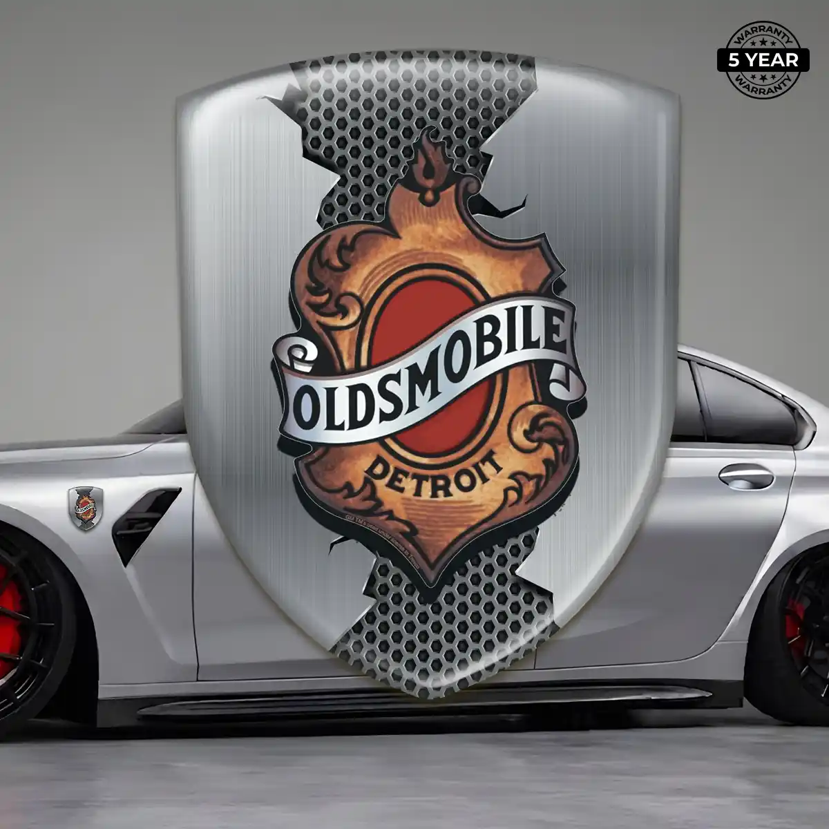 Oldsmobile Emblem Logo Signature Grade